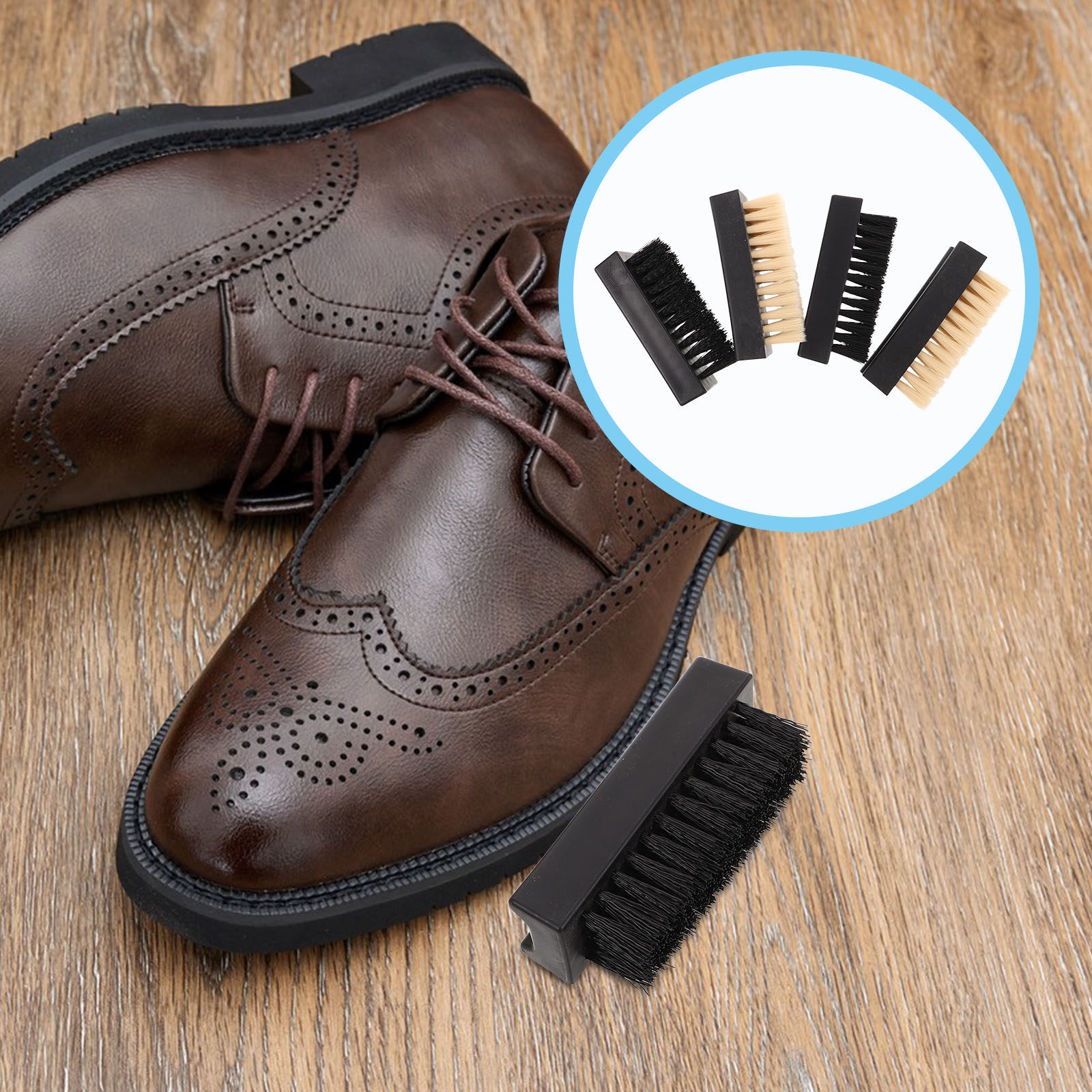 Sneaker Care Cleaner - 4 Parça Çok Amaçlı Ayakkabı Fırçası
