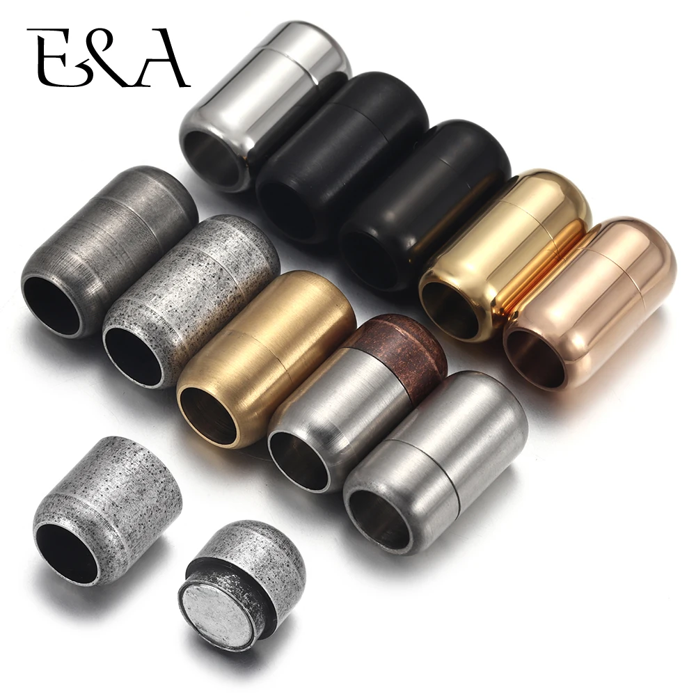 Patent Leather Shine - Paslanmaz Çelik 3mm-8mm Yuvarlak Manyetik Klipsler