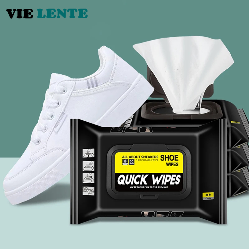 Sneaker Care Wipes - 12 adet/30 adet tek kullanımlık ayakkabı