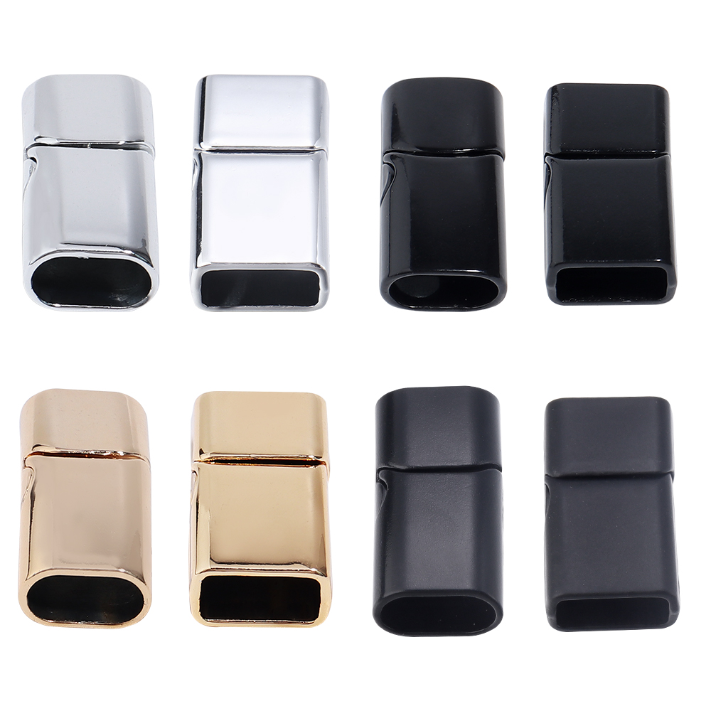 Patent Leather Shine - 5 adet alaşım manyetik klipsler yuvarlak