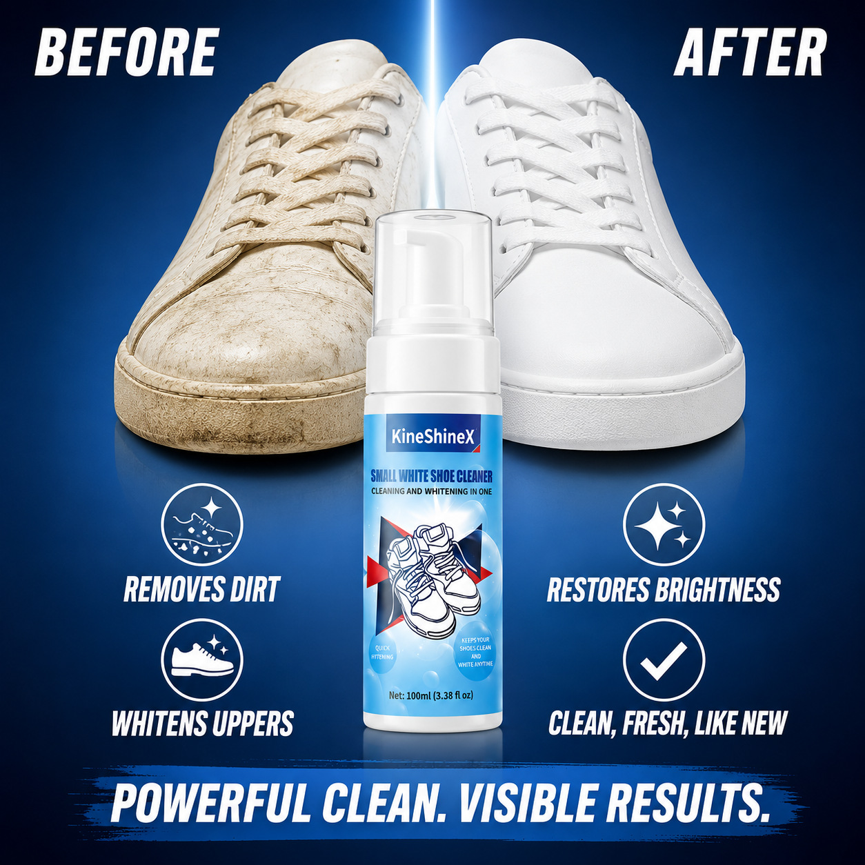 Sneaker Care Cleaner - Gihen Ayakkabı Temizleme Kitleri, Su Kullanmayan