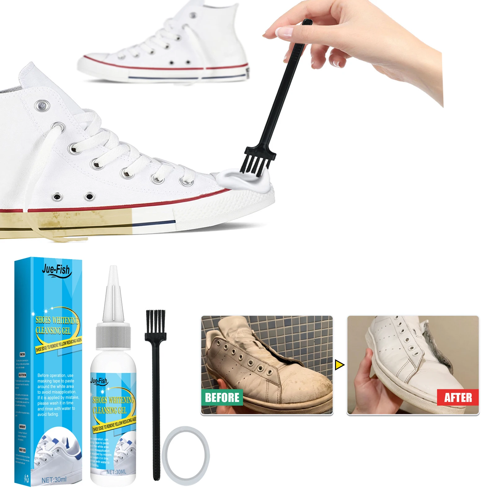Beyaz ayakkabı temizleme jeli  - Sneaker Cleaner incelemesi ve fiyatı