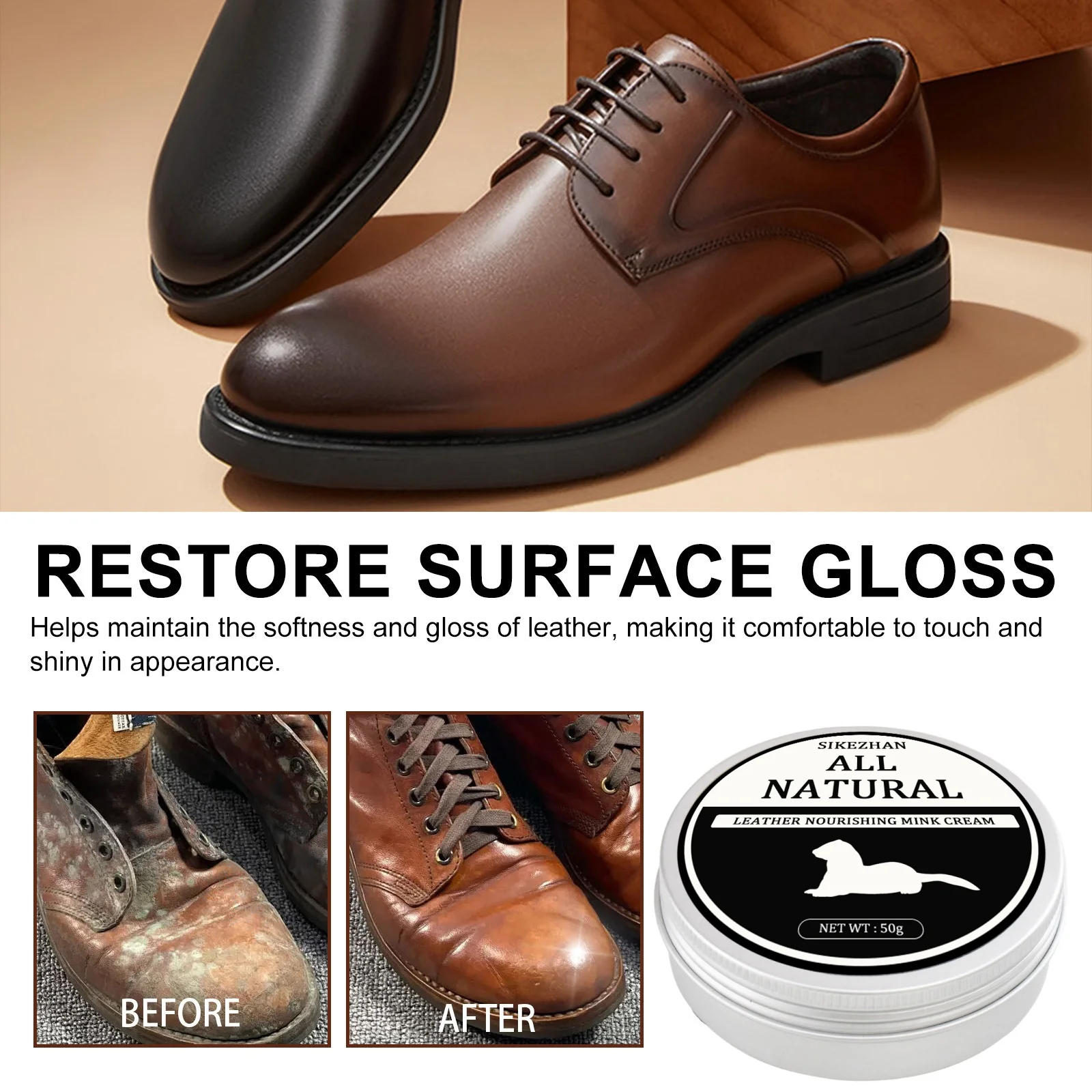 SIKEZHAN Deri Koltuk Temizleyi - Shoe Polish Cream incelemesi ve fiyatı