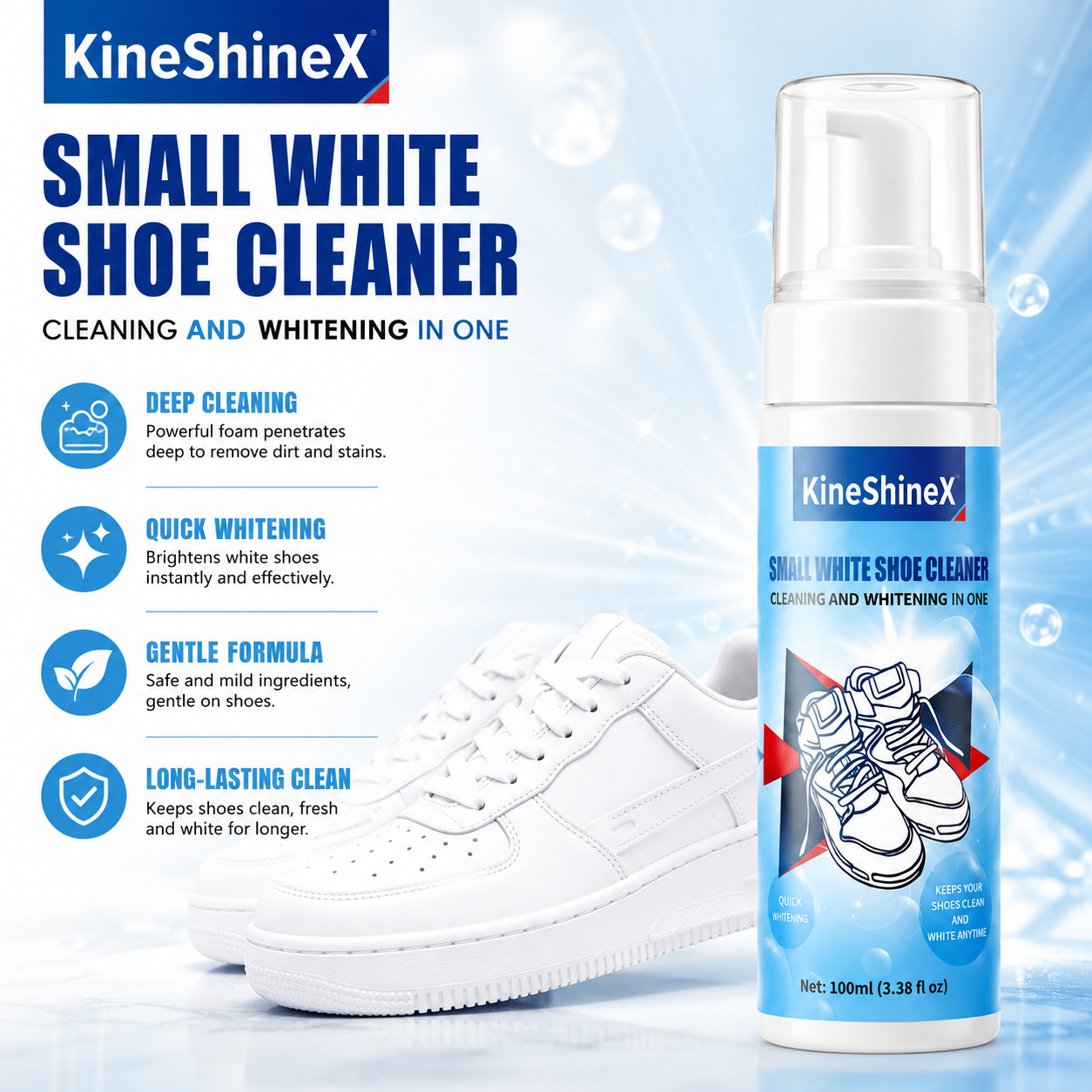 Gihen Ayakkabı Temizleme Kitle - Sneaker Care Cleaner incelemesi ve fiyatı